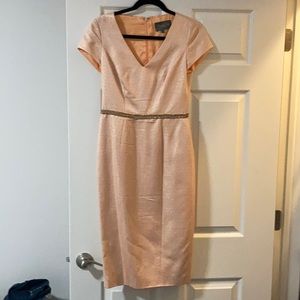 Size 4 Theia dress in peach.
